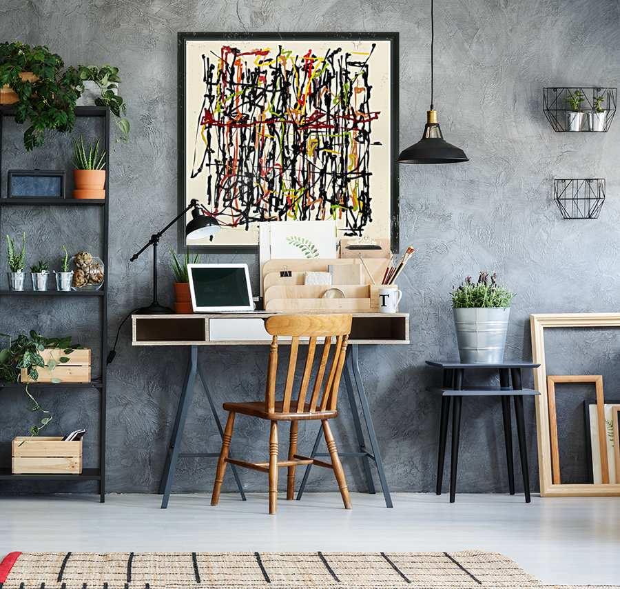 Abstract Composition 715 Reproduction