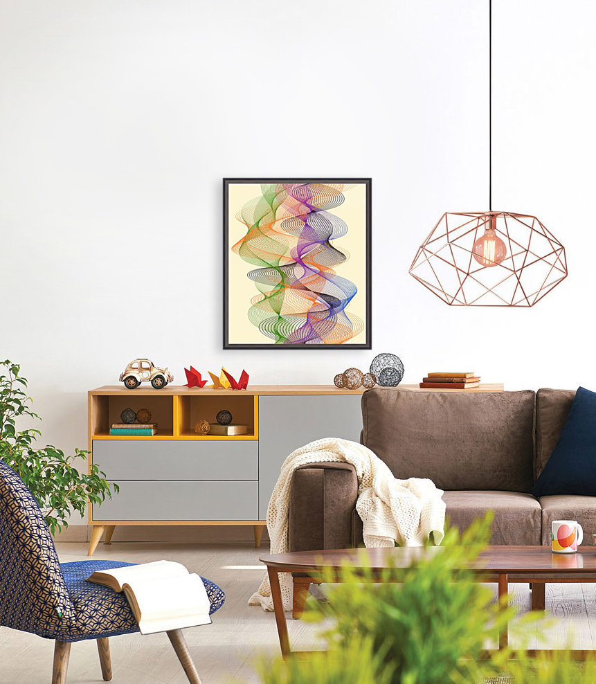 Abstract Composition 717 Reproduction