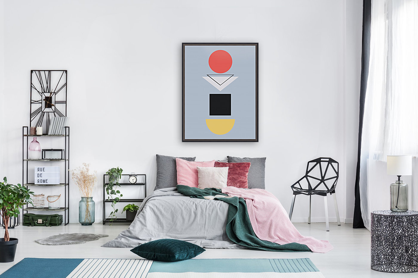 Abstract Composition 710 Reproduction