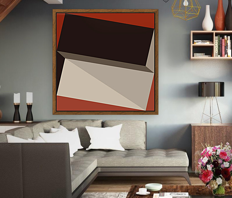 Abstract Composition 709 Reproduction
