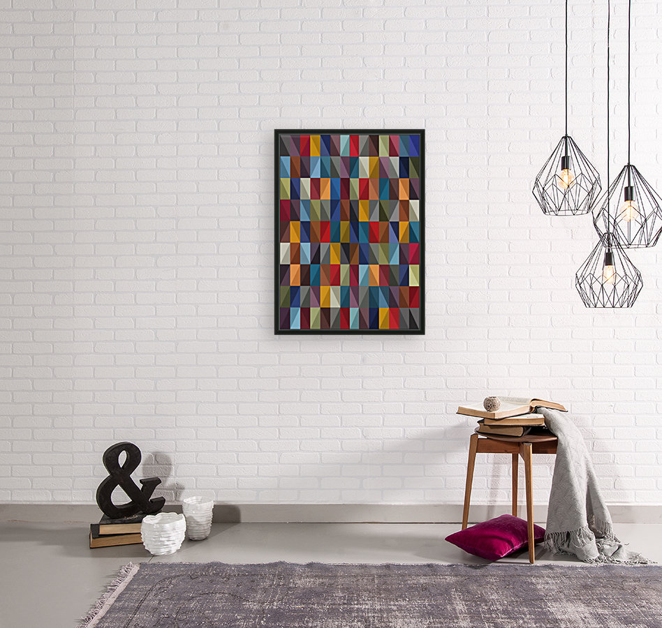 Abstract Composition 697 Reproduction