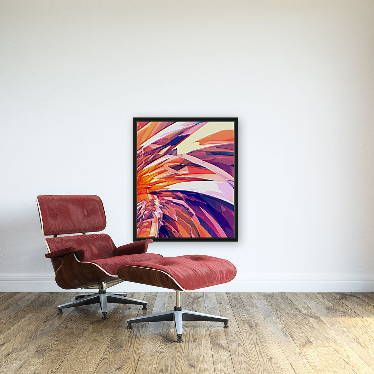 Abstract Composition 695 Reproduction