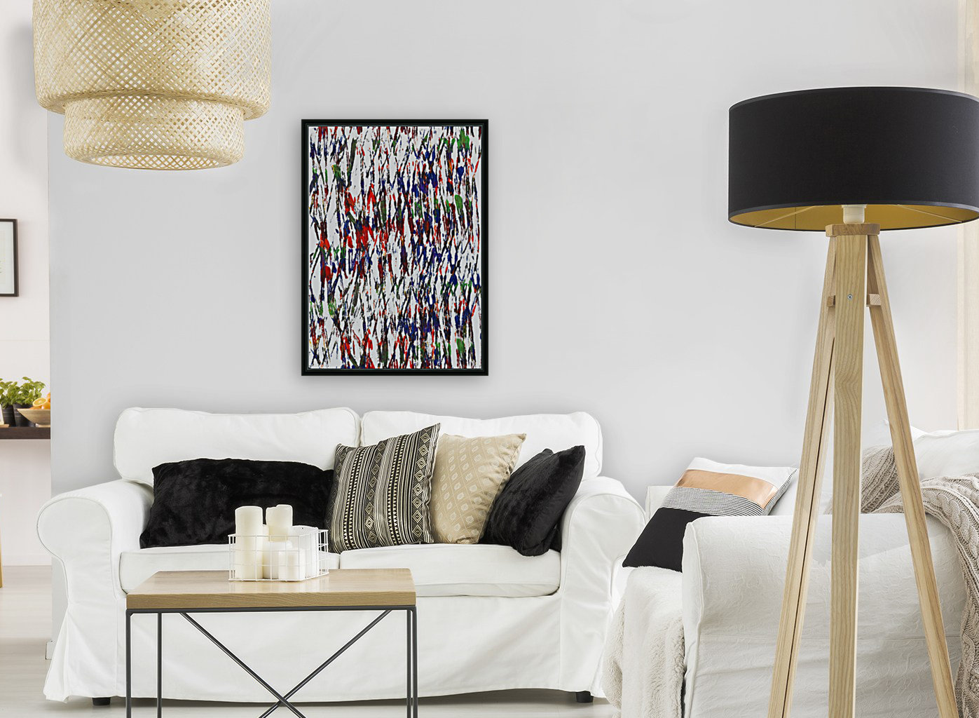 Abstract Composition 691 Reproduction