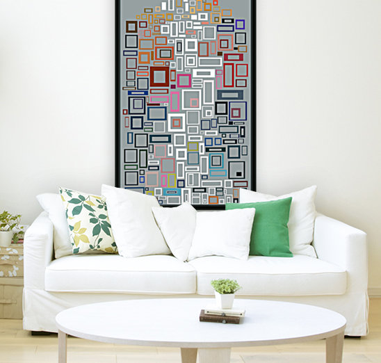 Abstract Composition 685 Reproduction