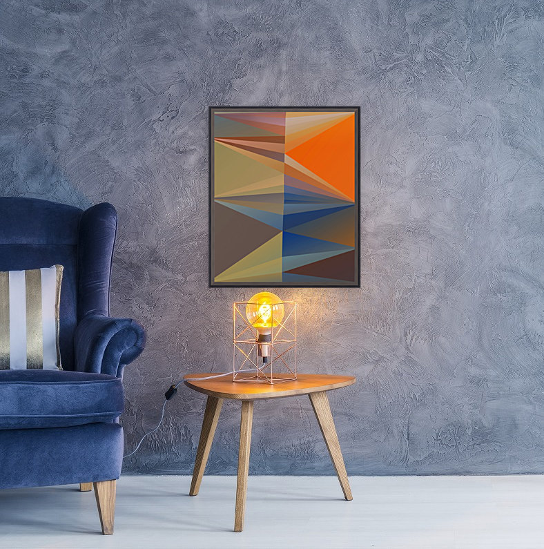 Abstract Composition 664 Reproduction