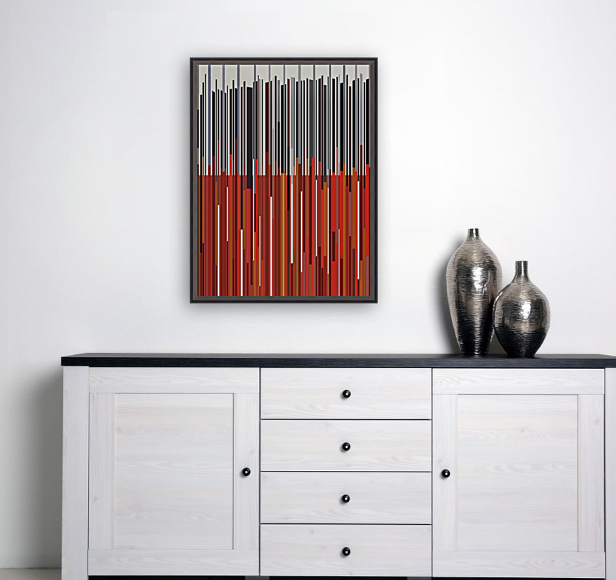 Abstract Composition 661 Reproduction