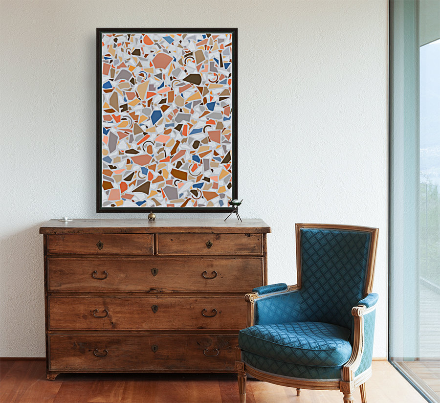 Abstract Composition 658 Reproduction