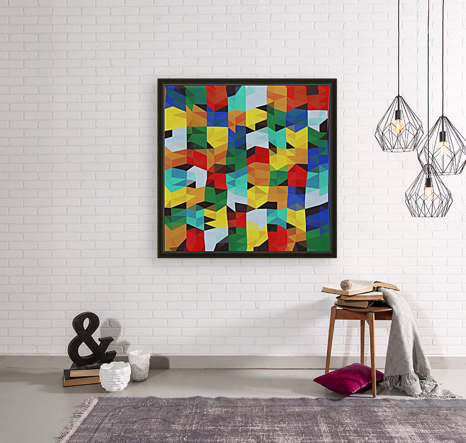 Abstract Composition 648 Reproduction