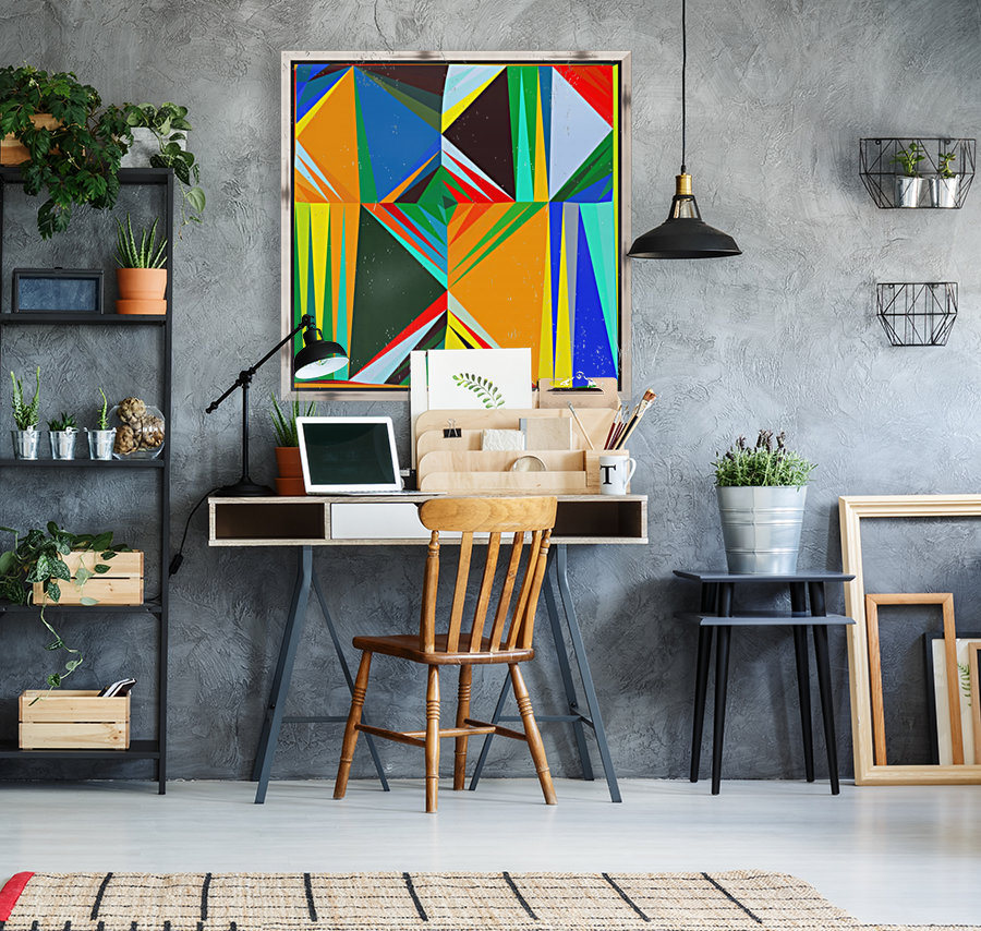 Abstract Composition 650 Reproduction
