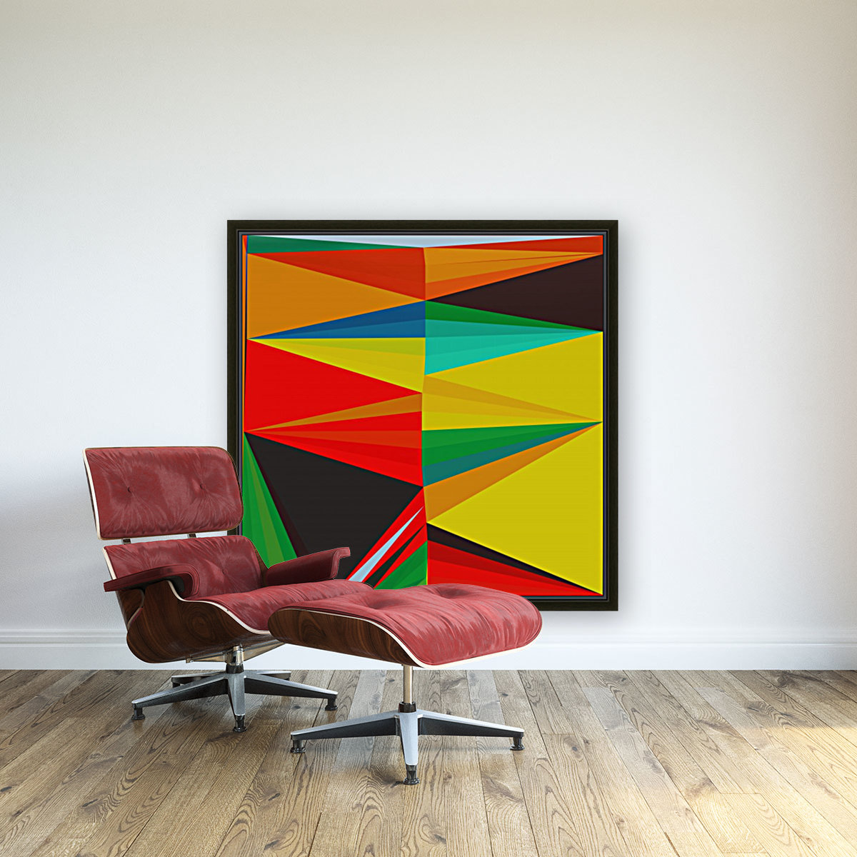 Abstract Composition 652 Reproduction
