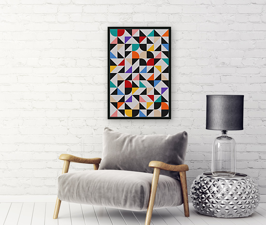 Abstract Composition 647 Reproduction