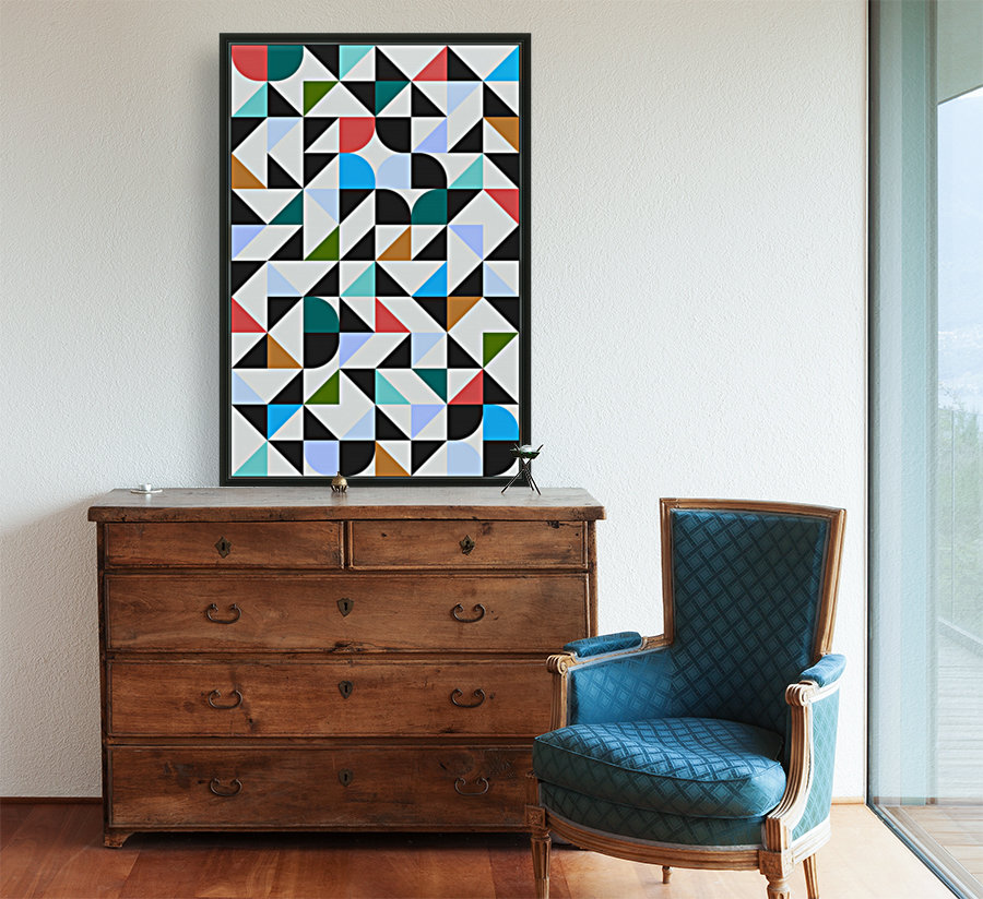 Abstract Composition 651 Reproduction