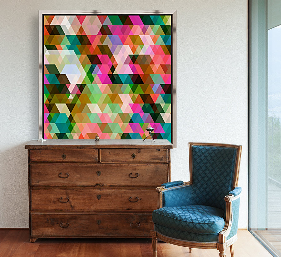 Abstract Composition 645 Reproduction