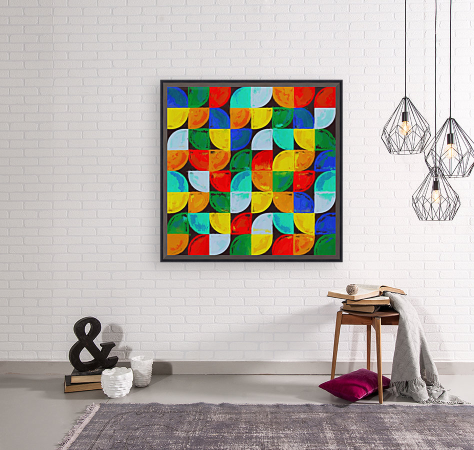 Abstract Composition 644 Reproduction