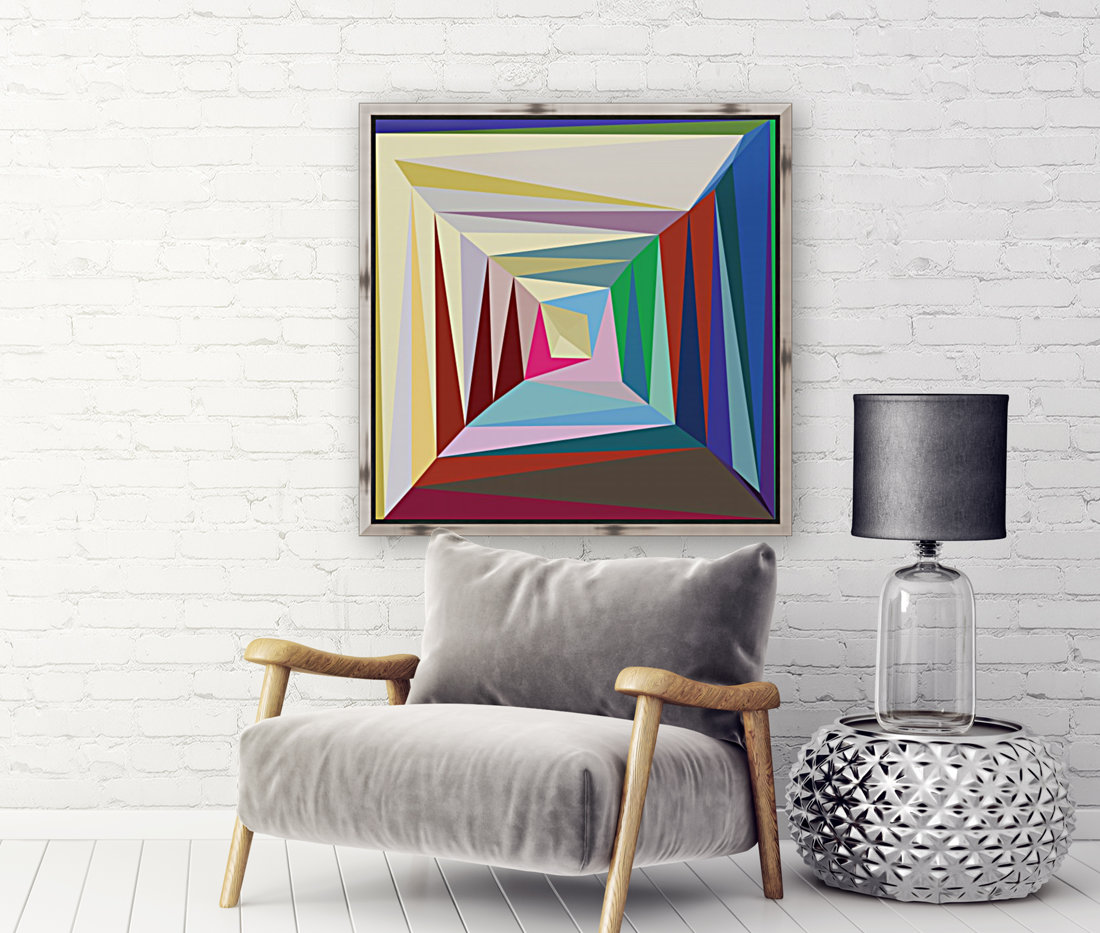 Abstract Composition 641 Reproduction