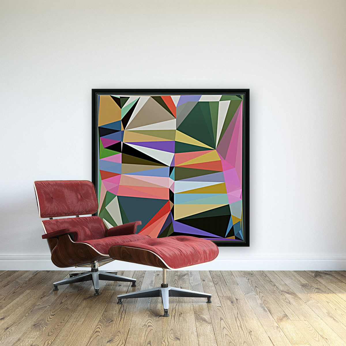 Abstract Composition 639 Reproduction