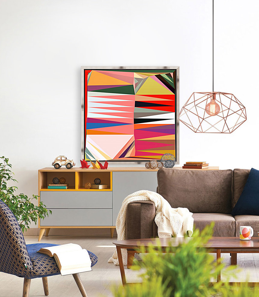 Abstract Composition 638 Reproduction
