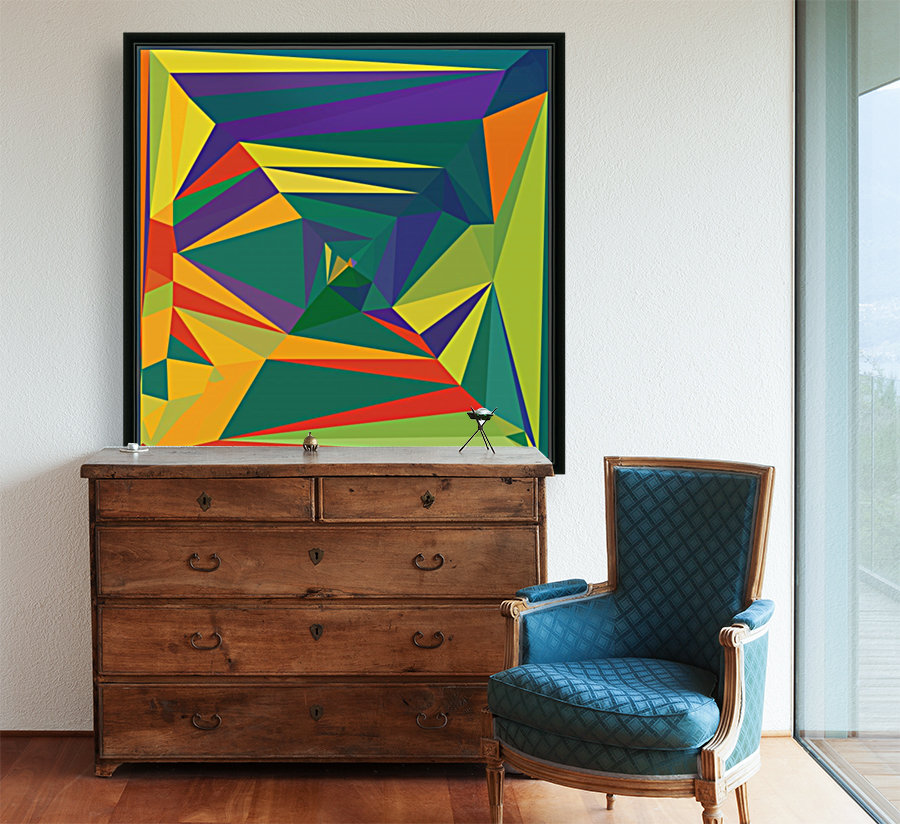 Abstract Composition 637 Reproduction