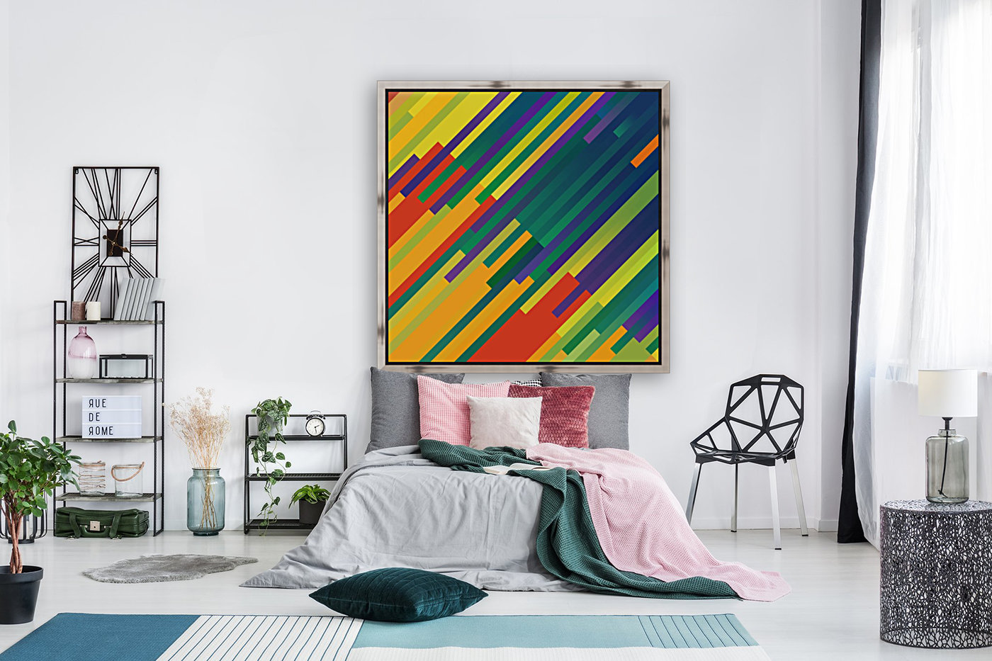 Abstract Composition 615 Reproduction