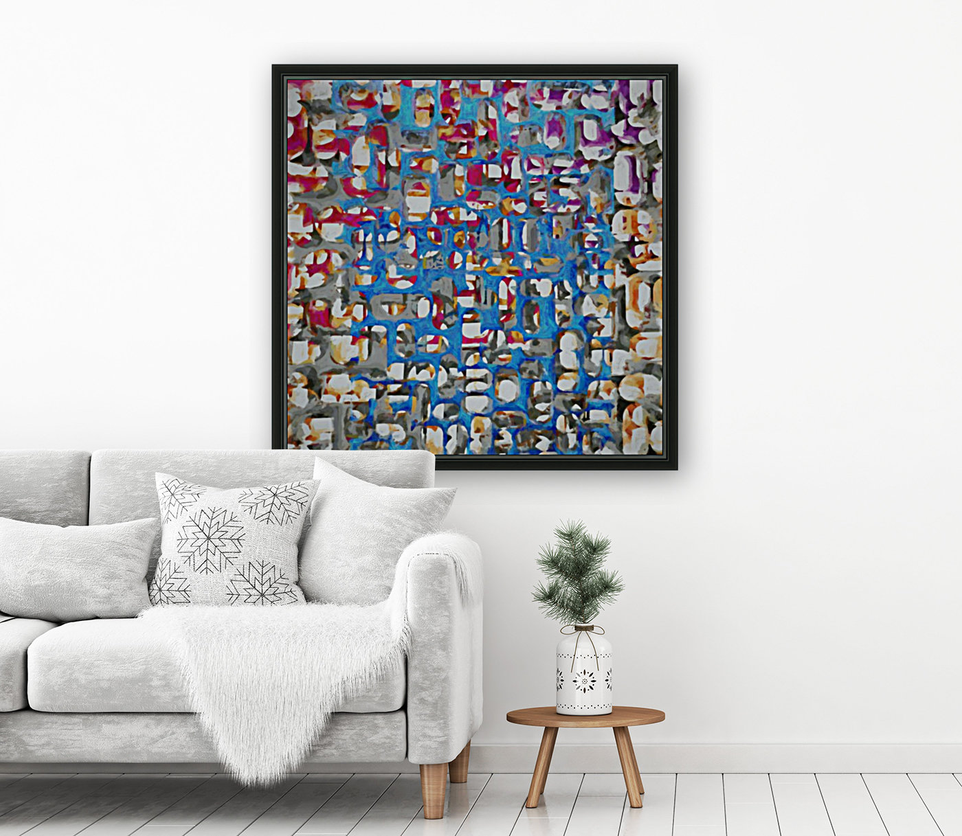 Abstract Composition 588 Reproduction