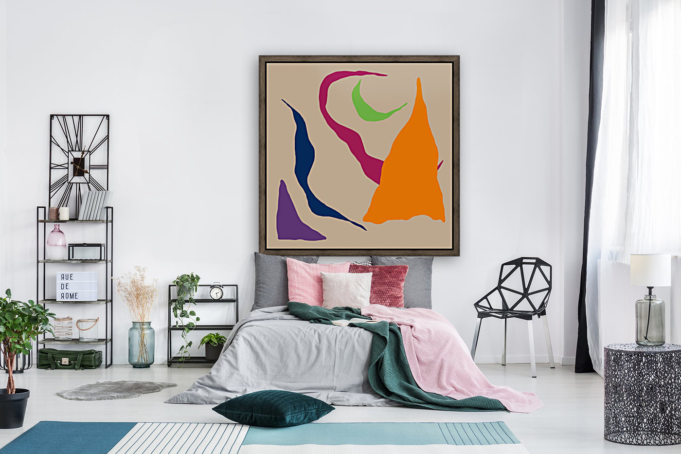 Abstract Composition 586 Reproduction
