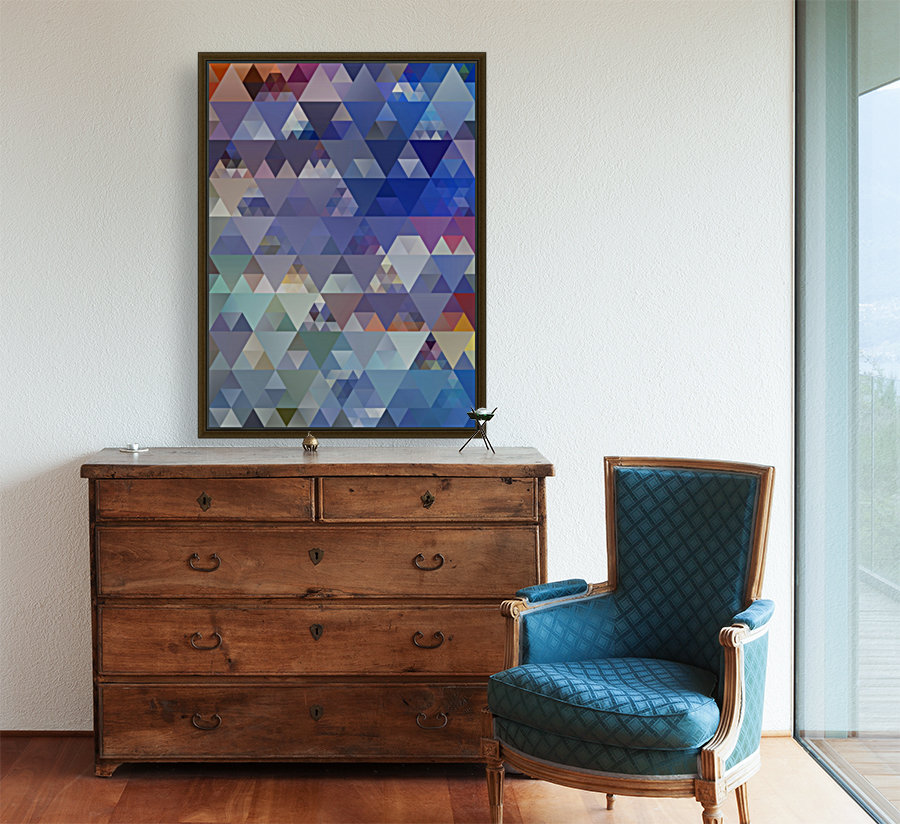 Abstract Composition 577 Reproduction