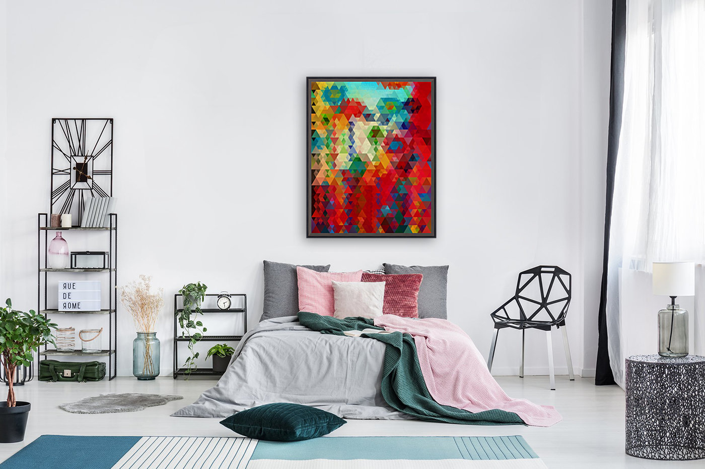 Abstract Composition 542 Reproduction