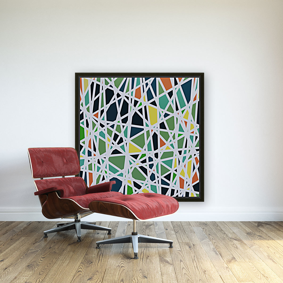 Abstract Composition 519 Reproduction