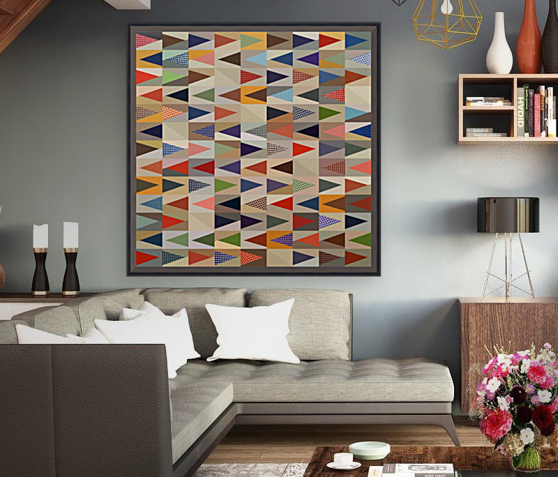 Abstract Composition 391 Reproduction