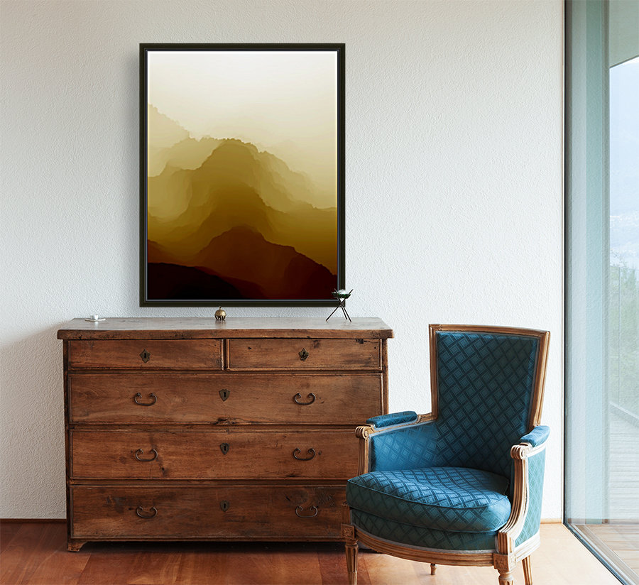 Mountainous landscape 7 Reproduction