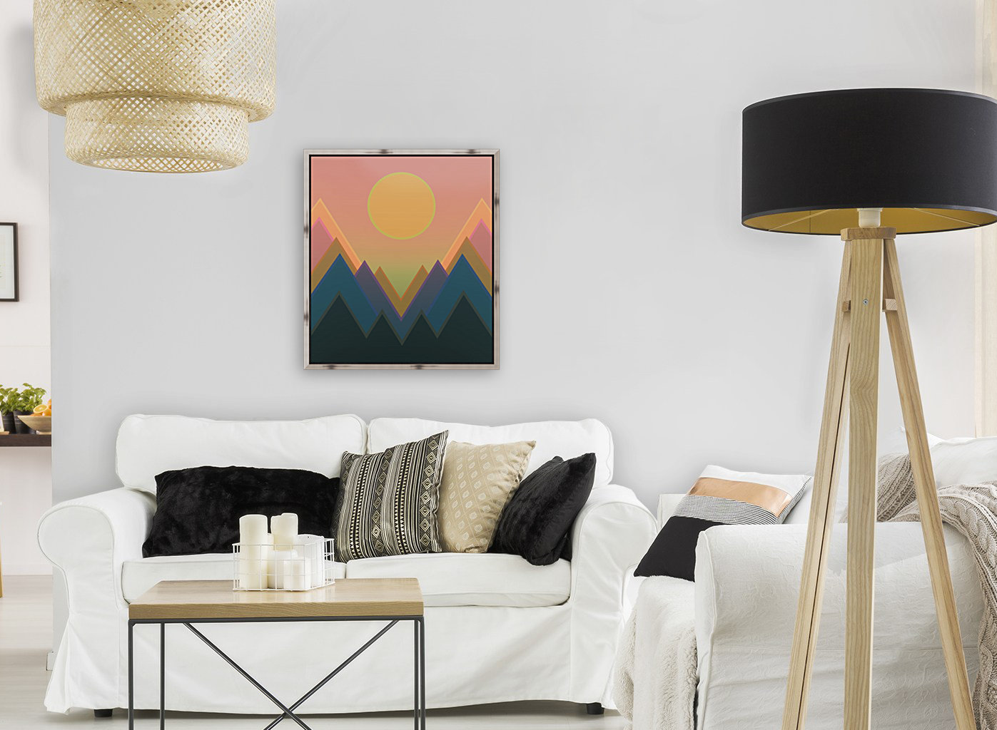 Geometric Landscape Reproduction