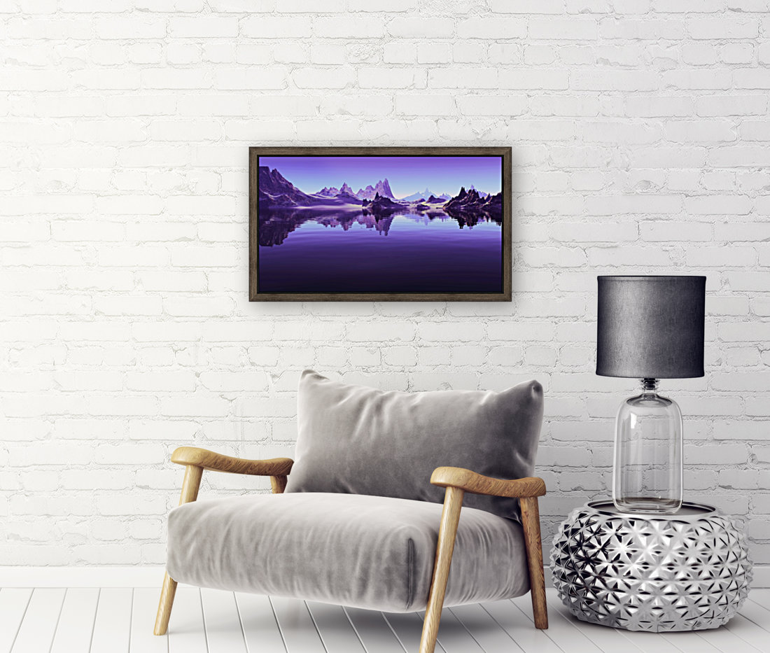 Purple Landscape Reproduction