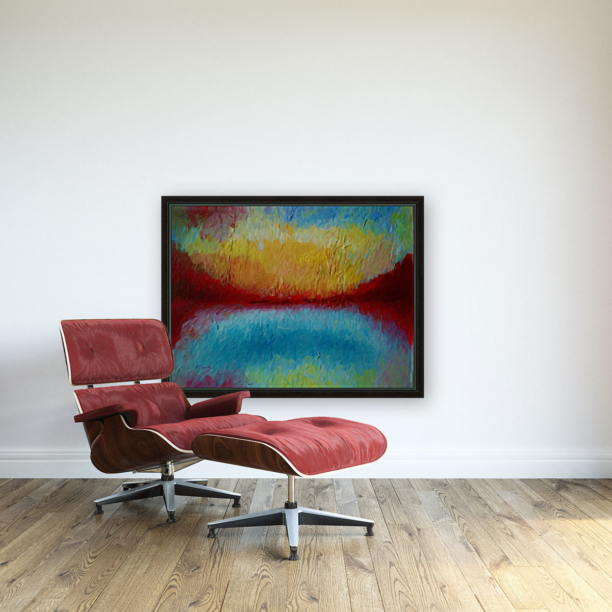 Red Mountains Reproduction