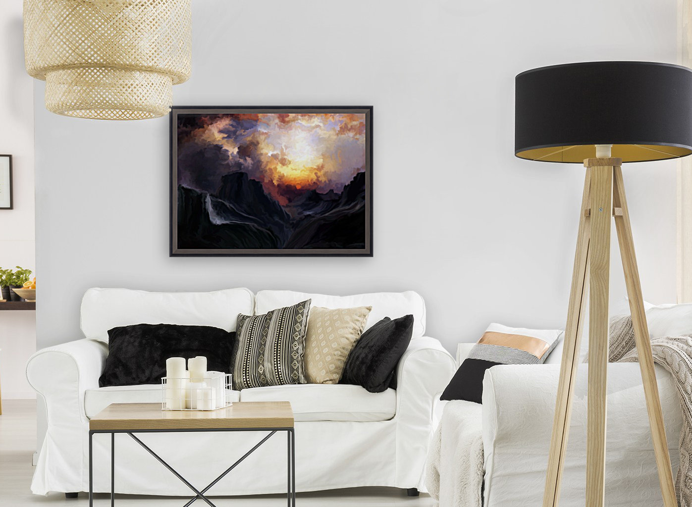 Dark Mountains Reproduction