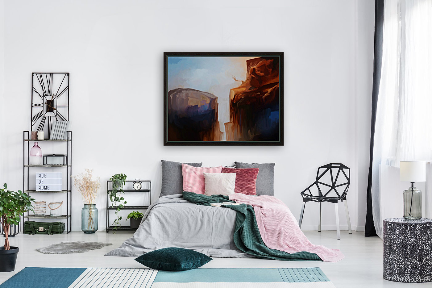 Sharp Cliffs Reproduction