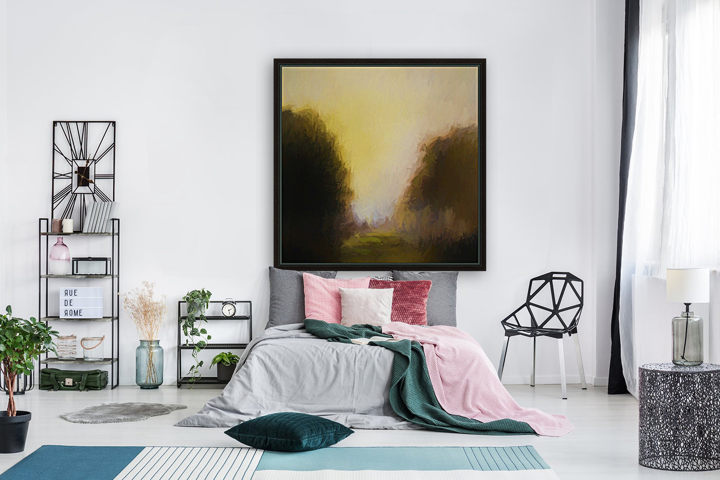 Impressionist landscape Reproduction