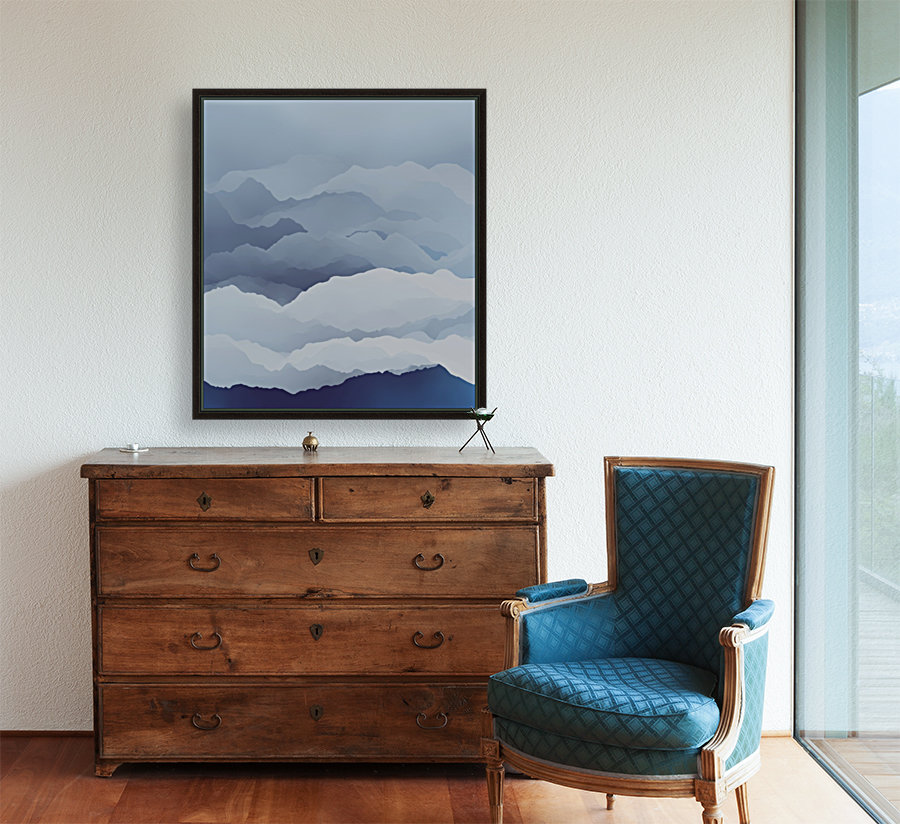 Beautiful Mountains Reproduction