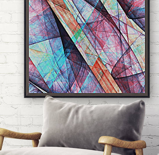 Abstract Composition 494 Reproduction