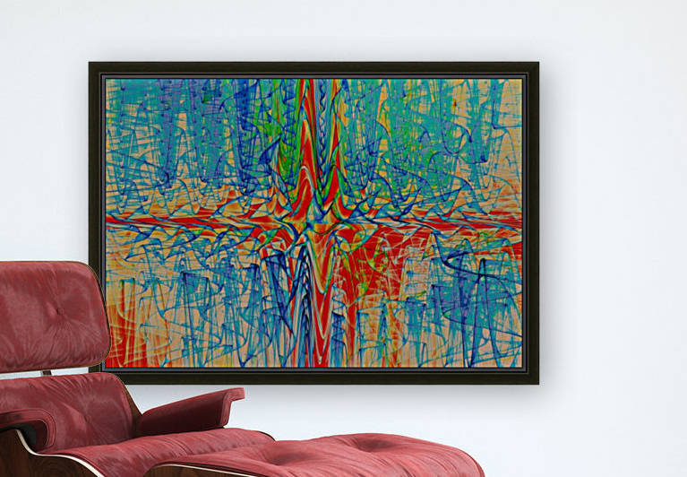 Abstract Composition 284 Reproduction