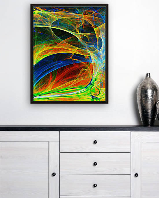 Abstract Composition 395 Reproduction