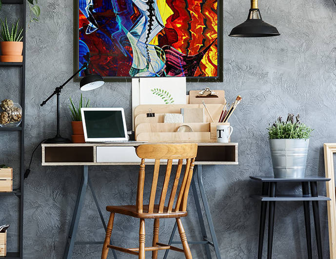 Abstract Composition 438 Reproduction