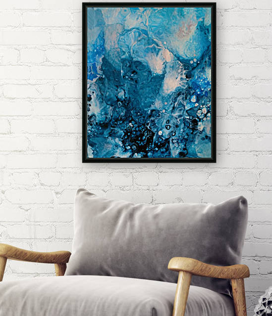 Abstract Composition 755 Reproduction