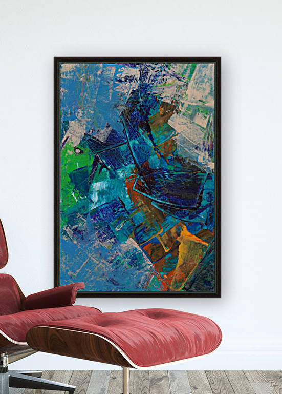 Abstract Composition 739 Reproduction