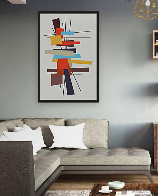 Abstract Composition 756 Reproduction
