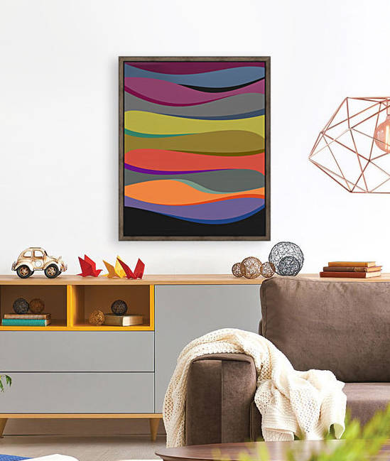 Abstract Composition 750 Reproduction