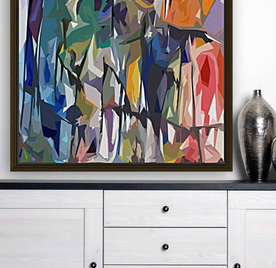 Abstract Composition 736 by Angel Estevez