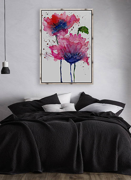 Red Flowers Reproduction