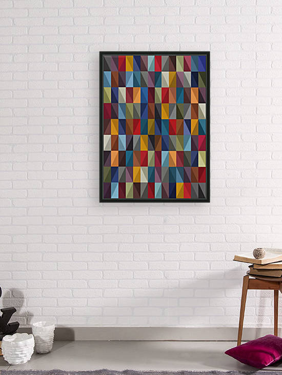 Abstract Composition 697 Reproduction