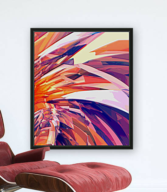 Abstract Composition 695 Reproduction