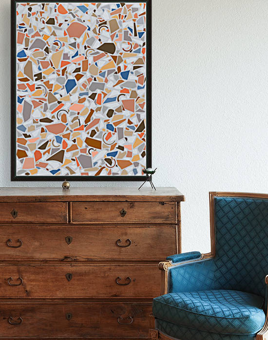 Abstract Composition 658 Reproduction